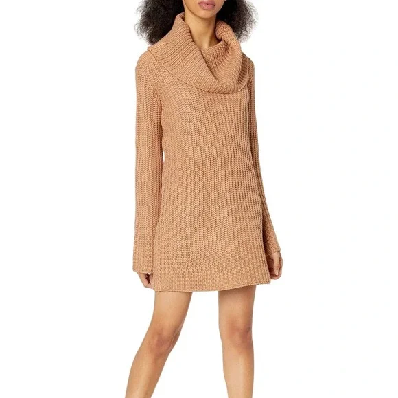 BB Dakota Dresses Bb Dakota Knit Turtleneck Pullover Sweater